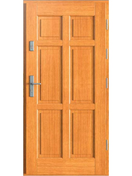 Деревянная входная дверь для частного дома SENGA