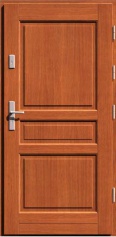 Деревянная входная дверь для частного дома ROKO