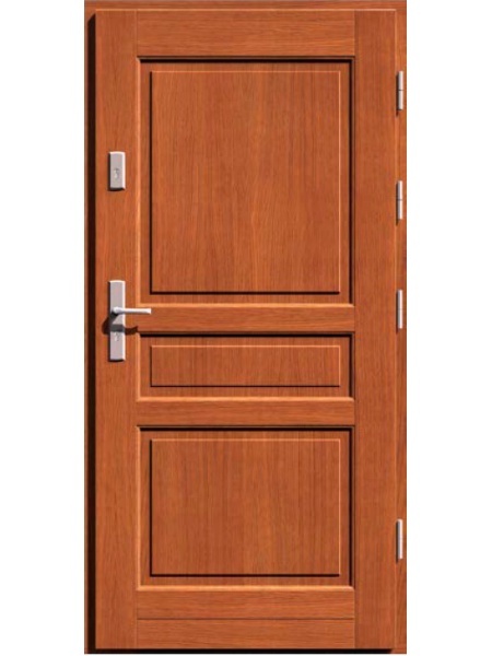 Деревянная входная дверь для частного дома ROKO