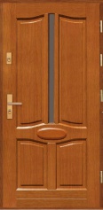 Деревянная входная дверь для частного дома LOTUS