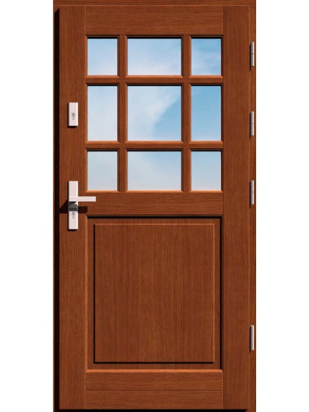 Деревянная входная дверь для частного дома CIRILLA