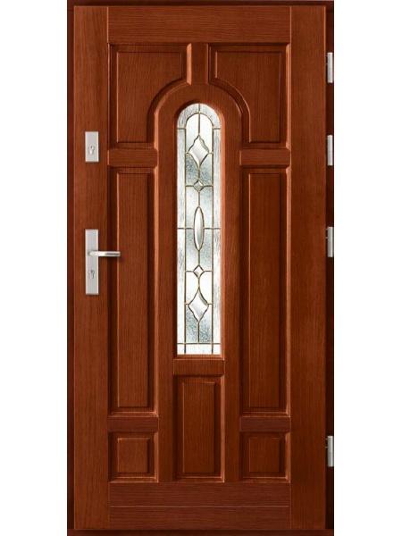 Деревянная входная дверь для частного дома IBERIS