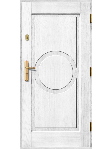 Деревянная входная дверь для частного дома MIDORI