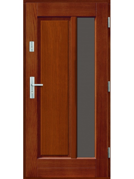 Деревянная входная дверь для частного дома HAKO