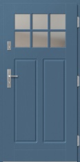 Деревянная входная дверь для частного дома P171