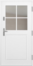 Деревянная входная дверь для частного дома P165