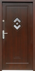 Деревянная входная дверь для частного дома P29