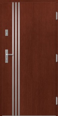 Koka ārdurvis privātmājai P58
