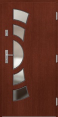 Деревянная входная дверь для частного дома P9