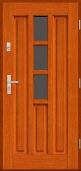 Деревянная входная дверь для частного дома PABLO 1