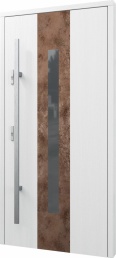 (jaunums) Koka ārdurvis privātmājai P248