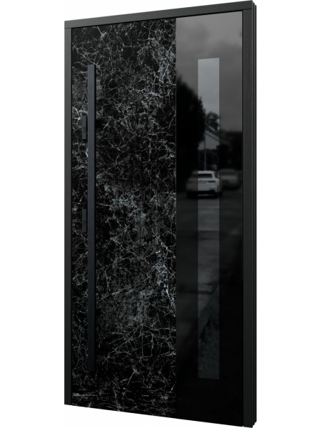 (jaunums) Koka ārdurvis privātmājai P246