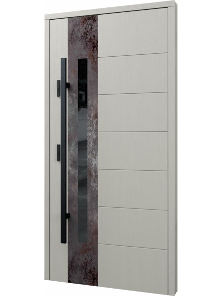 (jaunums) Koka ārdurvis privātmājai P250