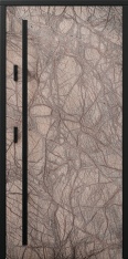 (jaunums) Koka ārdurvis privātmājai P253